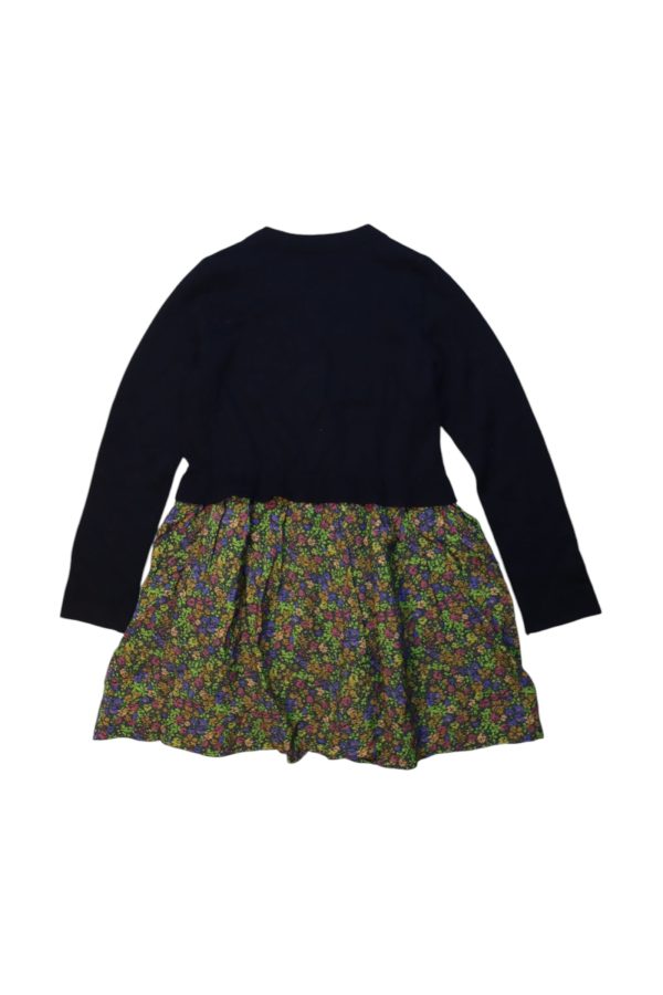 Bonpoint Long Sleeve Floral Dress 6T For Sale