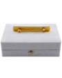 Enamel And Gold Plate Bar Pin Fashion