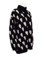 Black and White Heart Cardigan For Cheap