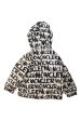 Moncler Logo Print Hooded Rain Jacket 4T Online Hot Sale