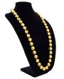 1988 Collection 27 Jumbo Gold Ball Long Necklace Supply