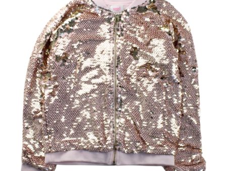 Seed Sequin Front Lightweight Jacket Size 8Y Online Hot Sale