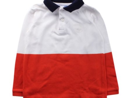 Jacadi Long Sleeve Polo Shirt 4T Online Sale