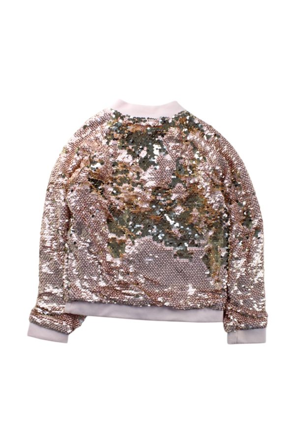 Seed Sequin Front Lightweight Jacket Size 8Y Online Hot Sale