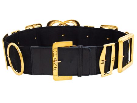 Spring Summer 1988 Multi Buckle Stretch Belt Sale