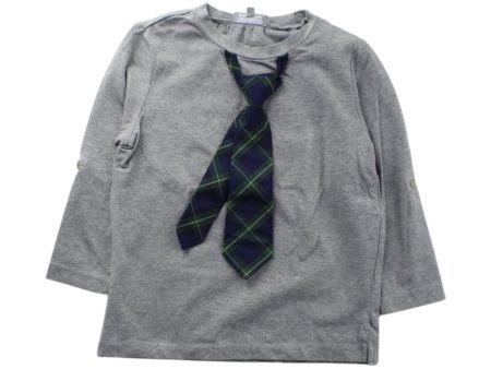 Nicholas & Bears Long Sleeve Shirt With Tie 2T Hot on Sale