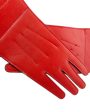 Red Leather Glove Hip Belt Online Sale