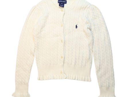 Ralph Lauren Cable Knit Cardigan Size 6T on Sale