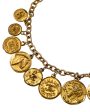 Gilt Coin Chain Necklace Online Hot Sale