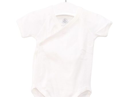 Petit Bateau Short Sleeve Bodysuit 0-3M For Cheap