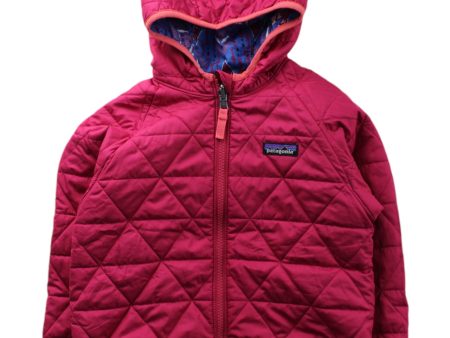 Patagonia Quilted Hooded Jacket 4T Cheap