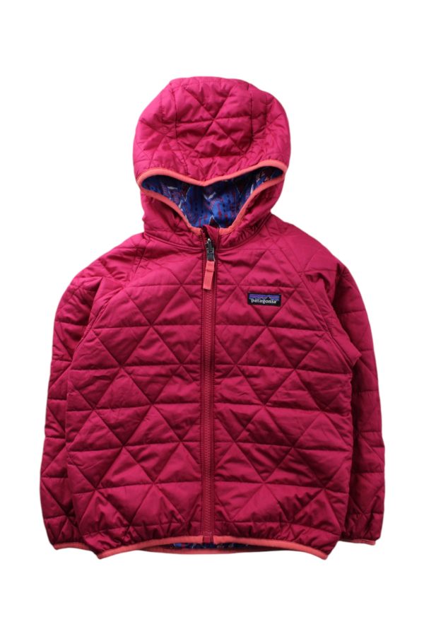 Patagonia Quilted Hooded Jacket 4T Cheap