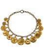 Gilt Coin Chain Necklace Online Hot Sale