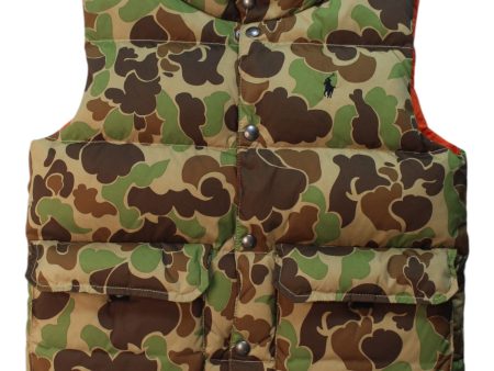 Ralph Lauren Camo Puffer Vest 7Y Online