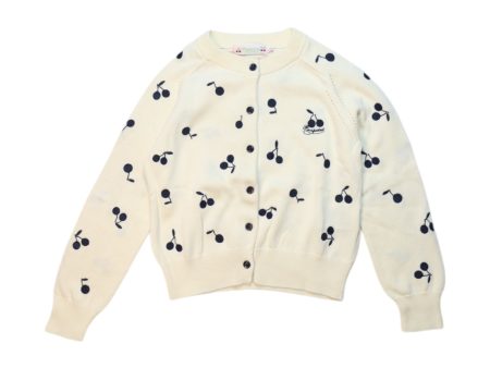 Bonpoint Cherry Cardigan 6T For Discount