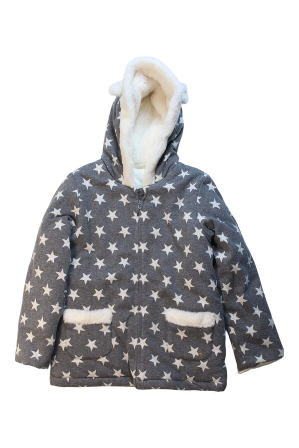 Organic Mom Star Quilted Coat 7Y Cheap