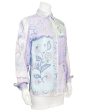 Pastel Floral Silk Shirt Hot on Sale