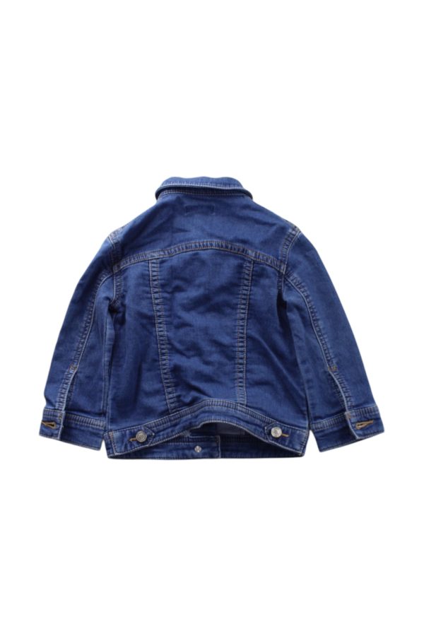 Kenzo Denim Jacket With Patches Size 2T Online now