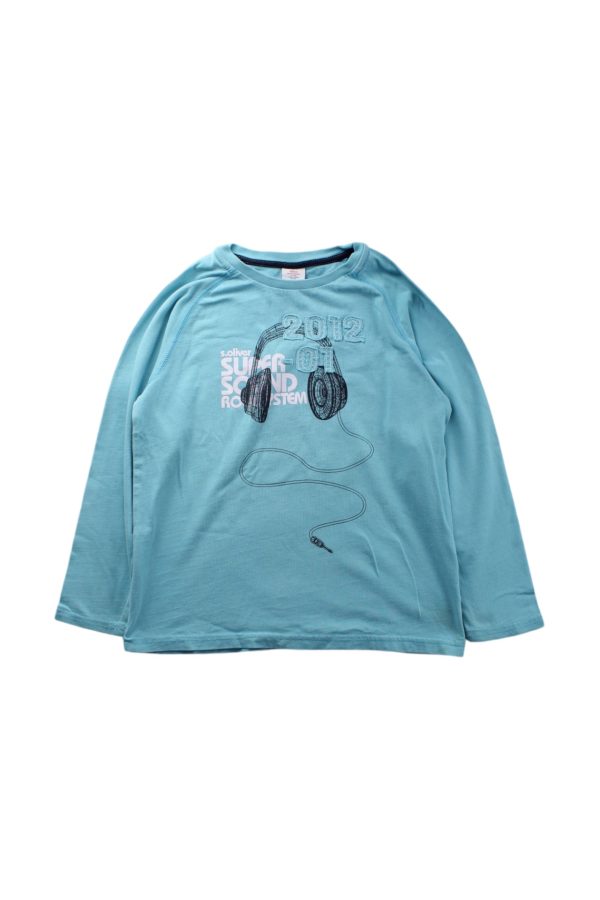 S.Oliver Graphic Long Sleeve T-Shirt 5-6T For Cheap