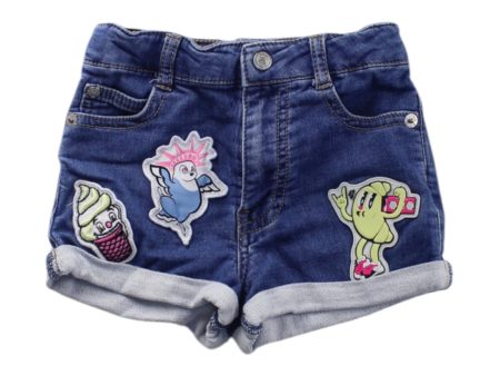 Kenzo Embroidered Denim Shorts - 4T Fashion