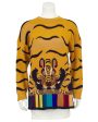 Tan Tiger Wool Sweater Sale