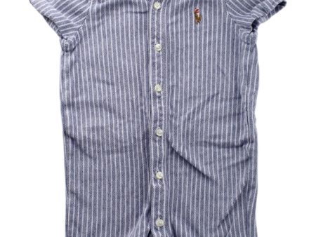 Ralph Lauren Button-Down Romper 12-18M Sale