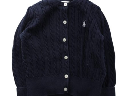 Ralph Lauren Cable Knit Cardigan 2T For Discount