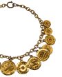 Gilt Coin Chain Necklace Online Hot Sale