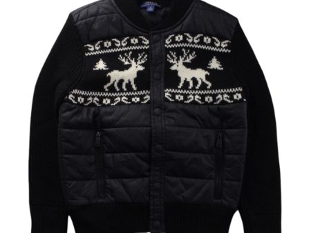 Polo Ralph Lauren Quilted Reindeer Jacket, Size 6T Online Sale