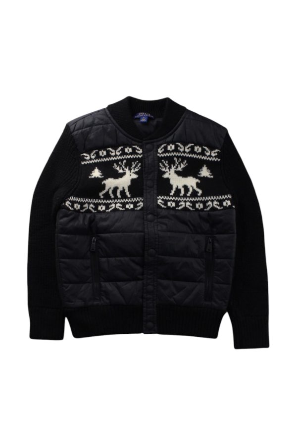 Polo Ralph Lauren Quilted Reindeer Jacket, Size 6T Online Sale