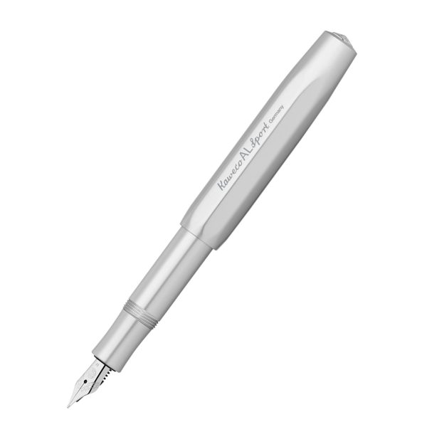 Kaweco AL Sport Fountain Pen with Optional Clip - Silver For Discount