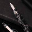 Penlux Masterpiece Grande Fountain Pen - Koi Black & White Online now