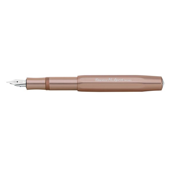 Kaweco AL Sport Fountain Pen with Optional Clip - Rose Gold For Sale