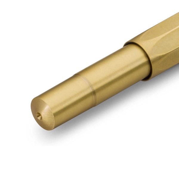 Kaweco Brass Sport Fountain Pen with Optional Clip - Brass Discount