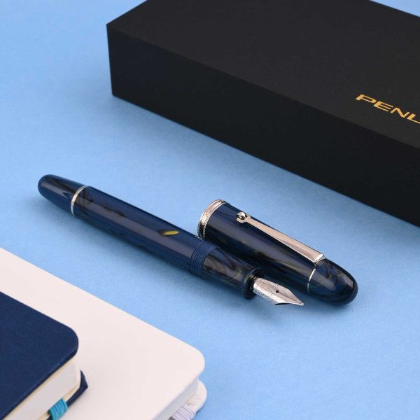 Penlux Masterpiece Grande Fountain Pen - Starry Night CT For Sale