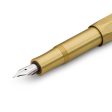 Kaweco Brass Sport Fountain Pen with Optional Clip - Brass Discount