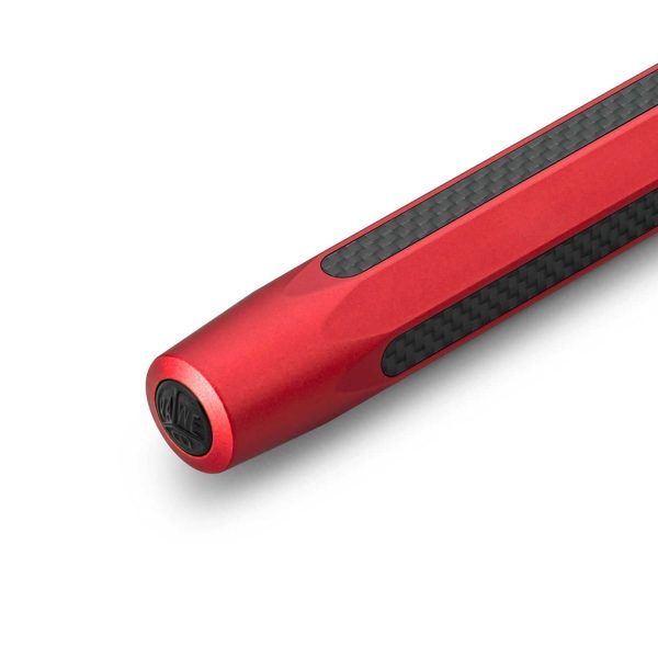 Kaweco AC Sport Fountain Pen with Optional Clip - Red Online Sale