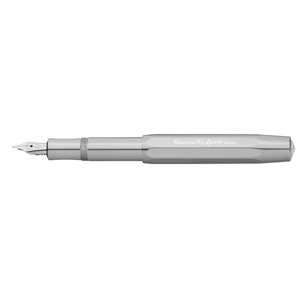 Kaweco AL Sport Fountain Pen with Optional Clip - Raw For Discount