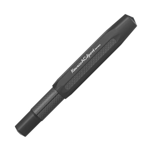 Kaweco AC Sport Fountain Pen with Optional Clip - Black Online Sale