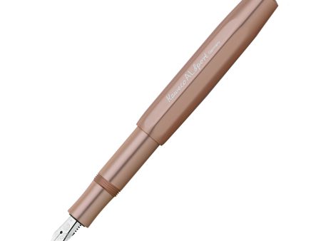 Kaweco AL Sport Fountain Pen with Optional Clip - Rose Gold For Sale