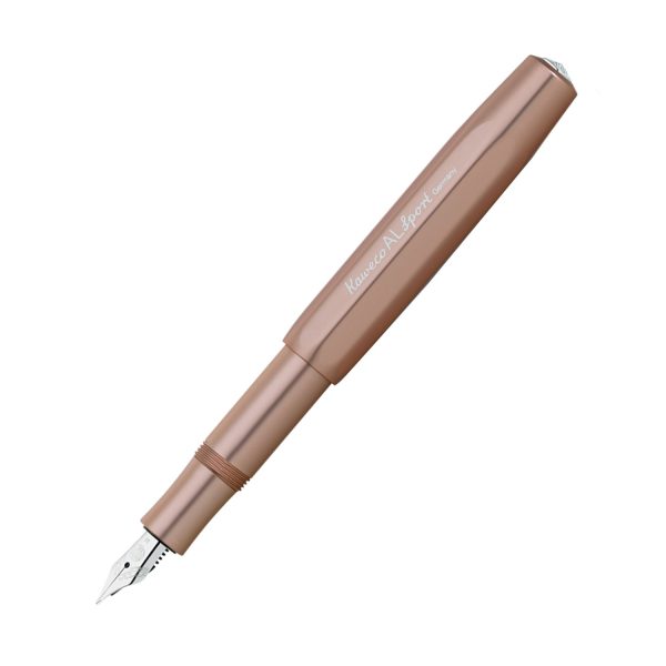 Kaweco AL Sport Fountain Pen with Optional Clip - Rose Gold For Sale