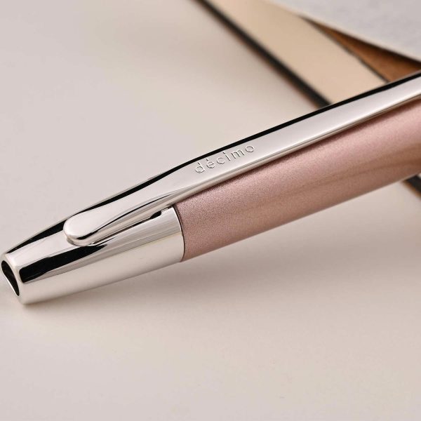 Pilot Capless Decimo (Vanishing Point) Fountain Pen - Champagne CT Fashion