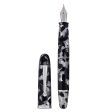 Penlux Masterpiece Grande Fountain Pen - Koi Black & White Online now