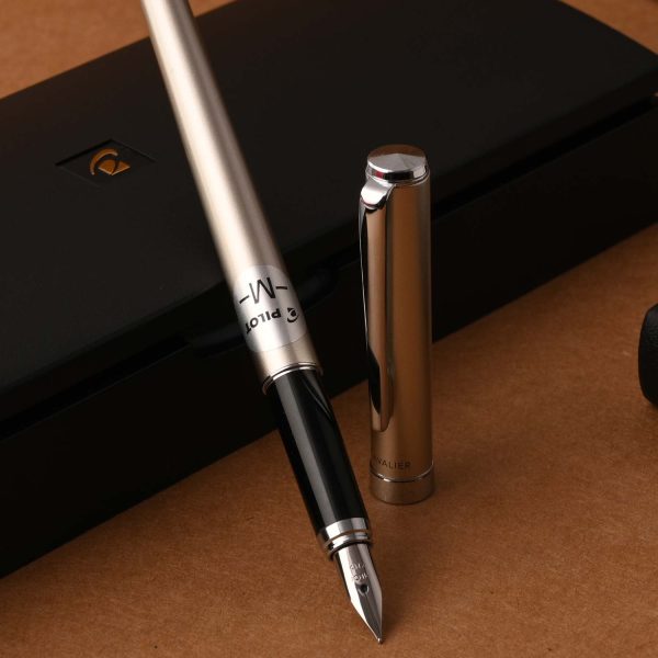 Pilot Cavalier Fountain Pen - Champagne CT Hot on Sale